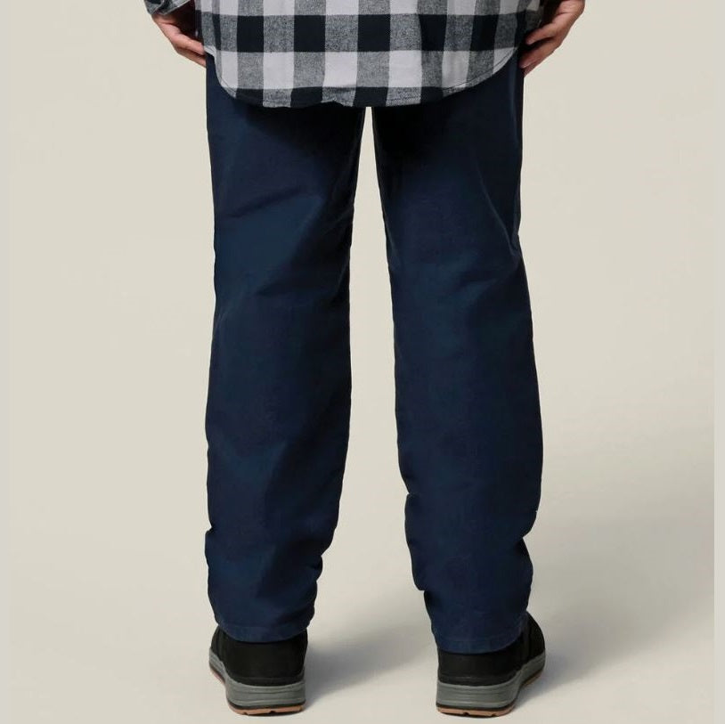 Hard Yakka Y03876 Foundations Moleskin Plain Front Cotton Jean