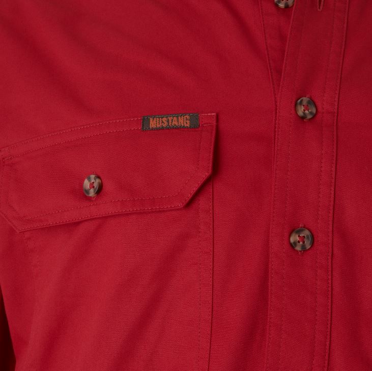 Mustang Signature Y04004 Mens Closed Front Workshirt