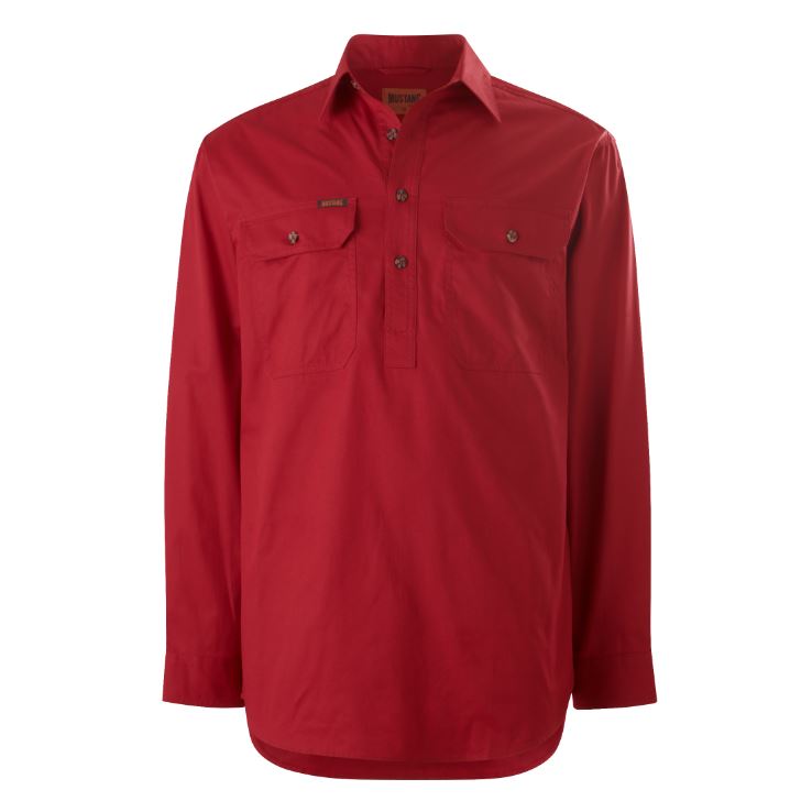 Mustang Signature Y04004 Mens Closed Front Workshirt