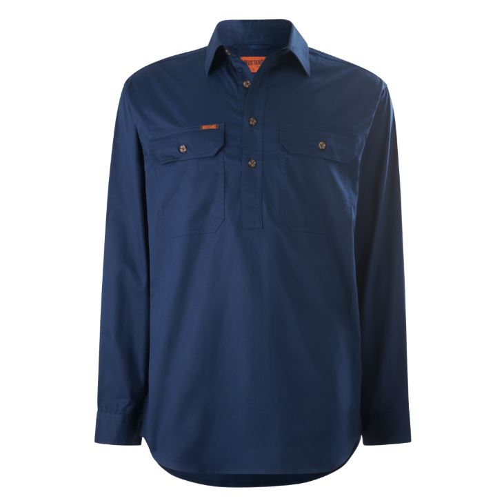 Mustang Signature Y04004 Mens Closed Front Workshirt