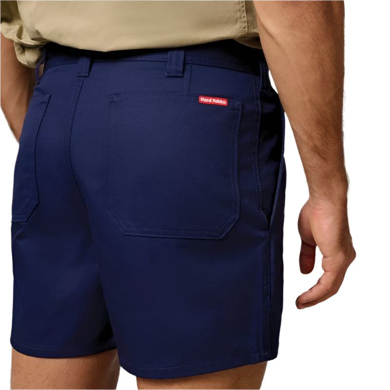 Hard Yakka Y05350 Relaxed Fit Cotton Cargo Drill Short With Belt Loops