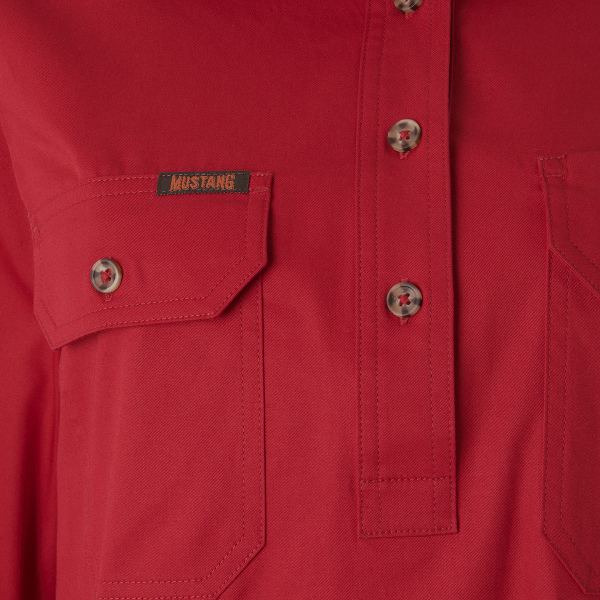 Mustang Signature Y08399 Womens Closed Front Workshirt