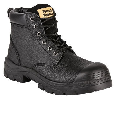 Hard Yakka Y60086 Gravel Black Lace Safety Boot