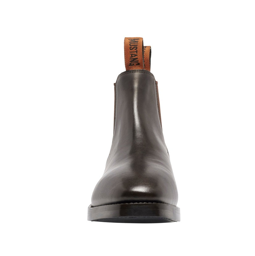 Mustang Signature Y61062 Mens Pull Up Leather Non Safety Boot