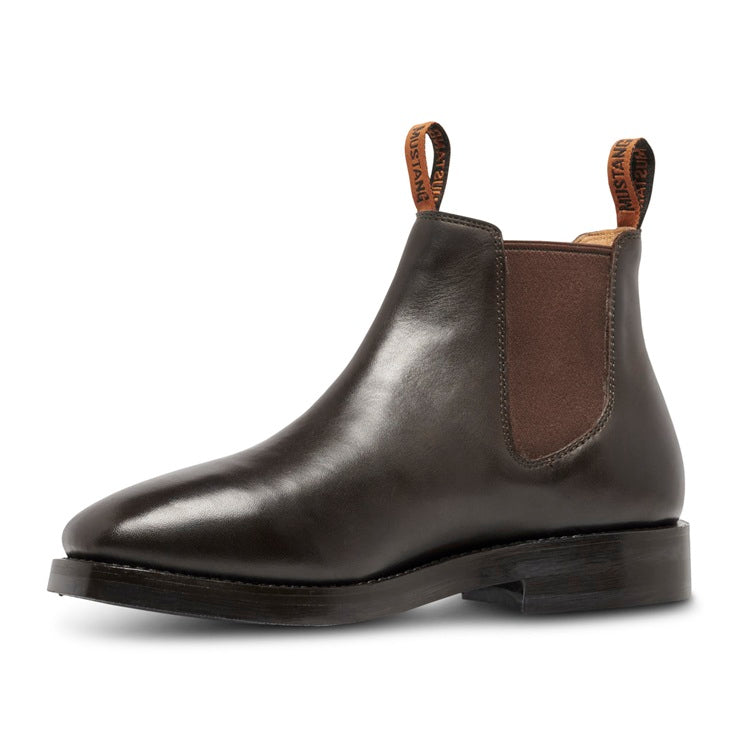 Mustang Signature Y61062 Mens Pull Up Leather Non Safety Boot