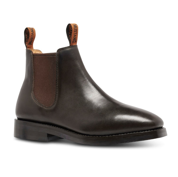 Mustang Signature Y61062 Mens Pull Up Leather Non Safety Boot