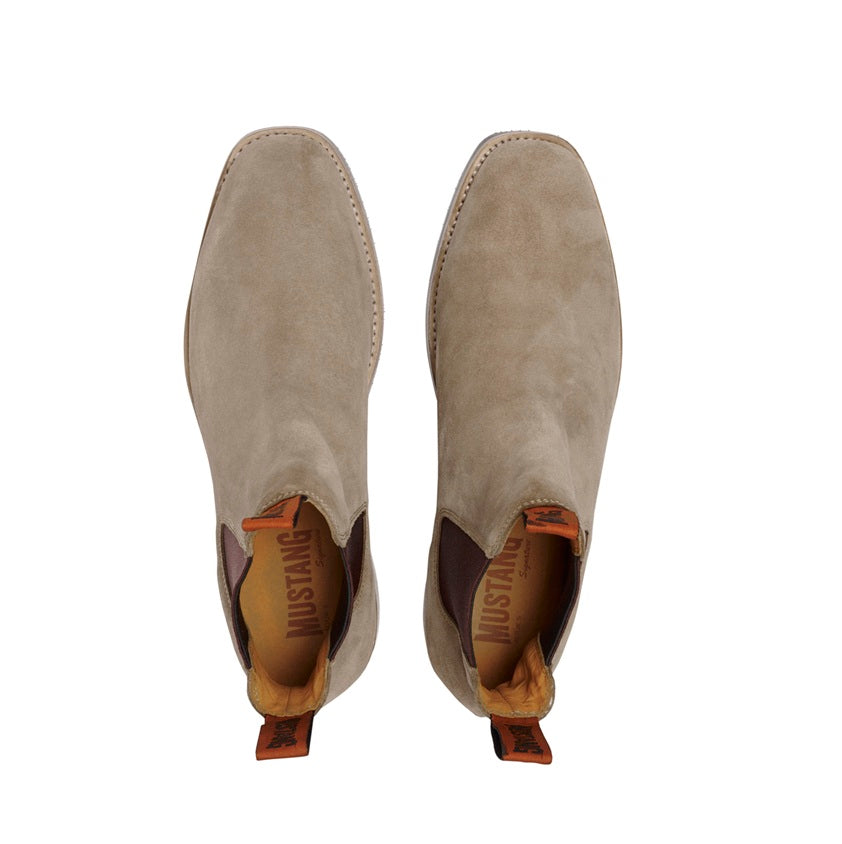 Mustang Signature Y61063 Mens Pull Up Leather Non Safety Boot