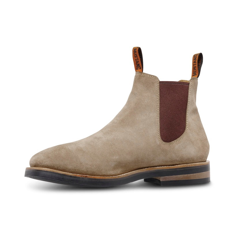 Mustang Signature Y61063 Mens Pull Up Leather Non Safety Boot