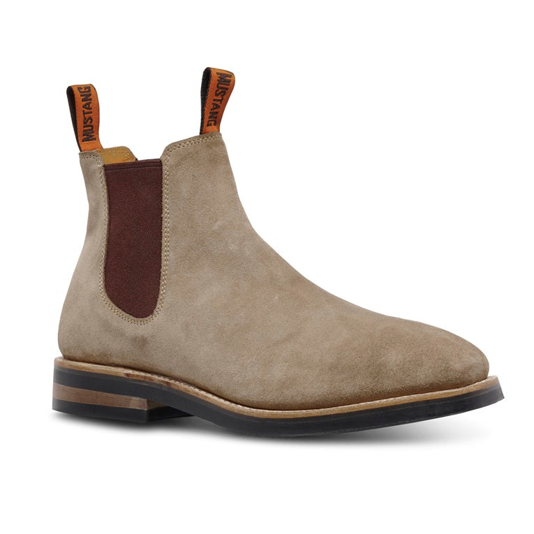 Mustang Signature Y61063 Mens Pull Up Leather Non Safety Boot