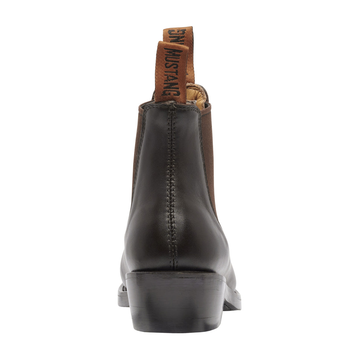 Mustang Signature Y61065 Womens Pull Up Leather Non Safety Boot