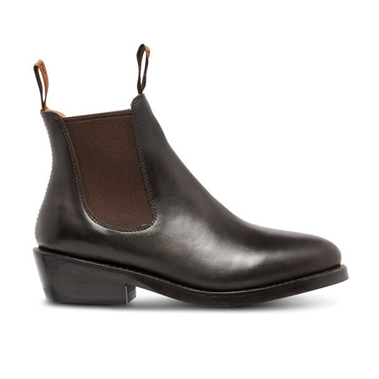 Mustang Signature Y61065 Womens Pull Up Leather Non Safety Boot