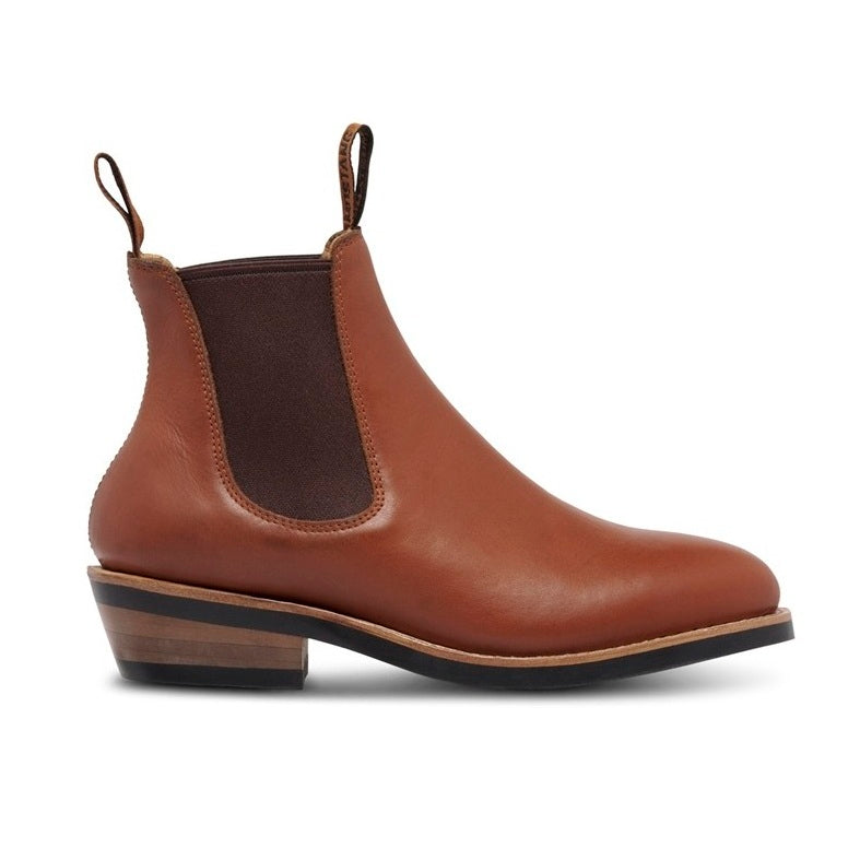 Mustang Signature Y61066 Womens Pull Up Leather Non Safety Boot