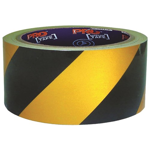 Pro Choice YB3075-SA Self Adhesive Hazard Tape Yellow & Black 30M X 75MM