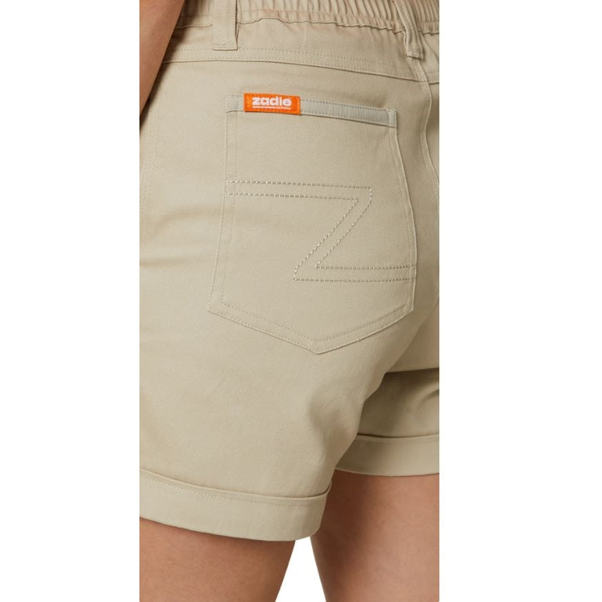 Zadie logo on ZO2 Women's Tradie Shorts