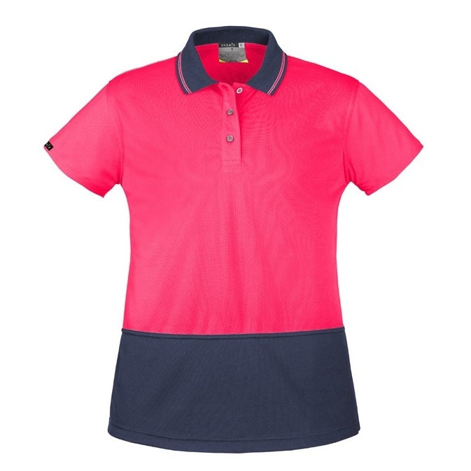 Syzmik ZH731 Womens Hi Vis Basic Short Sleeve Polo