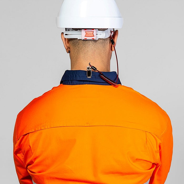 Maxisafe ZHL916 Coil Hard Hat Tether