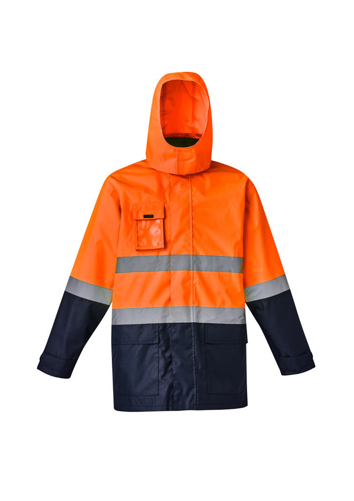 Syzmik ZJ220 Mens HiVis Basic 4-in-1 Waterproof Jacket