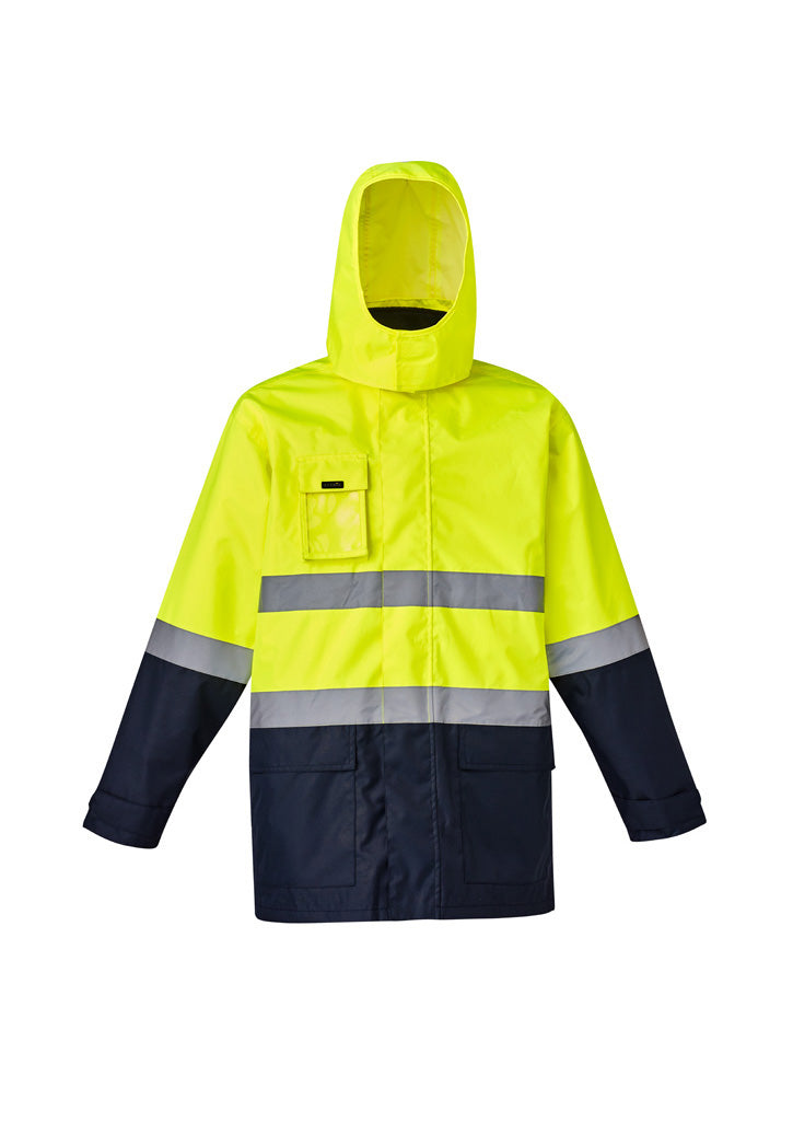 Syzmik ZJ220 Mens HiVis Basic 4-in-1 Waterproof Jacket