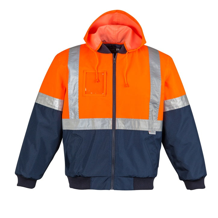 Syzmik ZJ351 Mens HiVis Quilted Flying Jacket