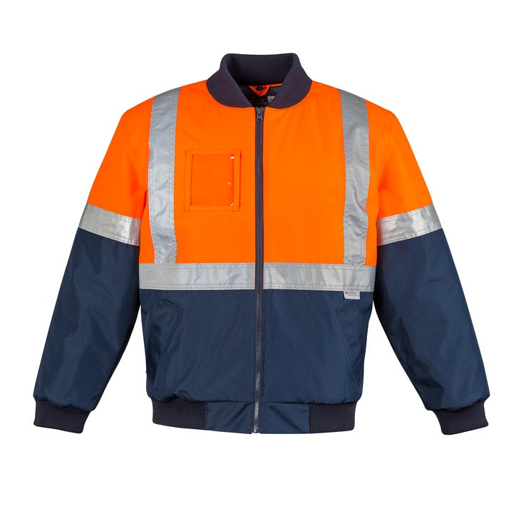 Syzmik ZJ351 Mens HiVis Quilted Flying Jacket