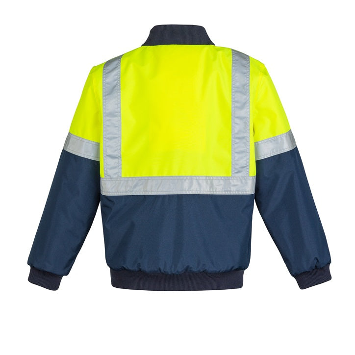 Syzmik ZJ351 Mens HiVis Quilted Flying Jacket