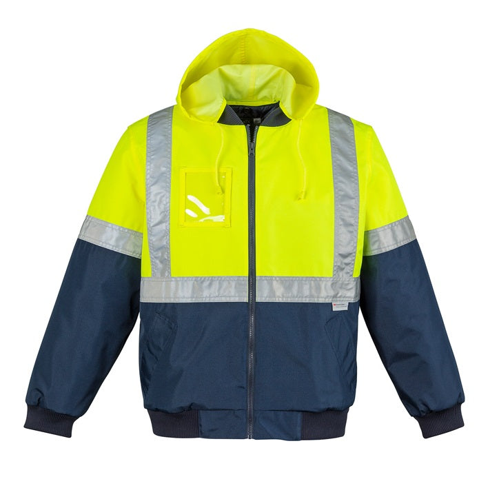 Syzmik ZJ351 Mens HiVis Quilted Flying Jacket