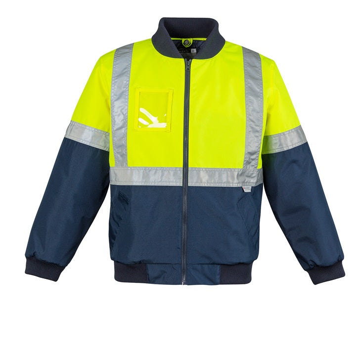 Syzmik ZJ351 Mens HiVis Quilted Flying Jacket