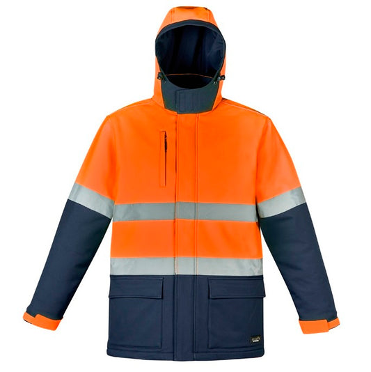 Syzmik ZJ553 Unisex HiVis Antarctic Softshell Taped Jacket