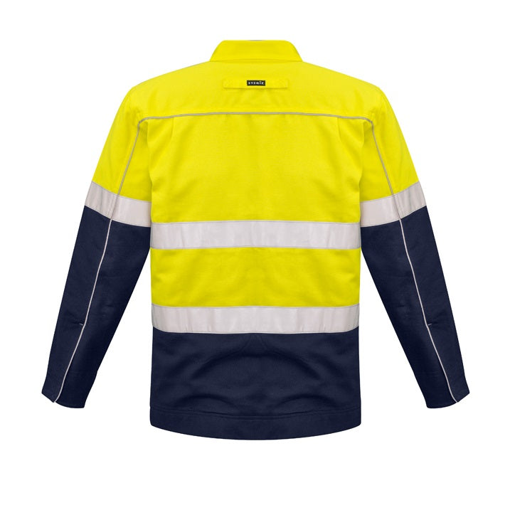 Syzmik ZJ590 Mens HiVis Cotton Drill Jacket
