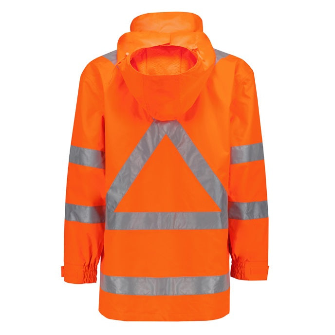 Syzmik ZJ657 Mens Hi Vis X Back Ultralite Waterproof Jacket