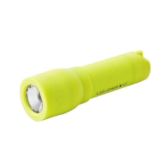 Ledlenser ZL7058YA L7 Safety Yellow Focus Torch