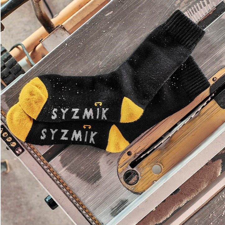 Syzmik ZMSOCK3 Unisex Bamboo Work Socks 3 pack