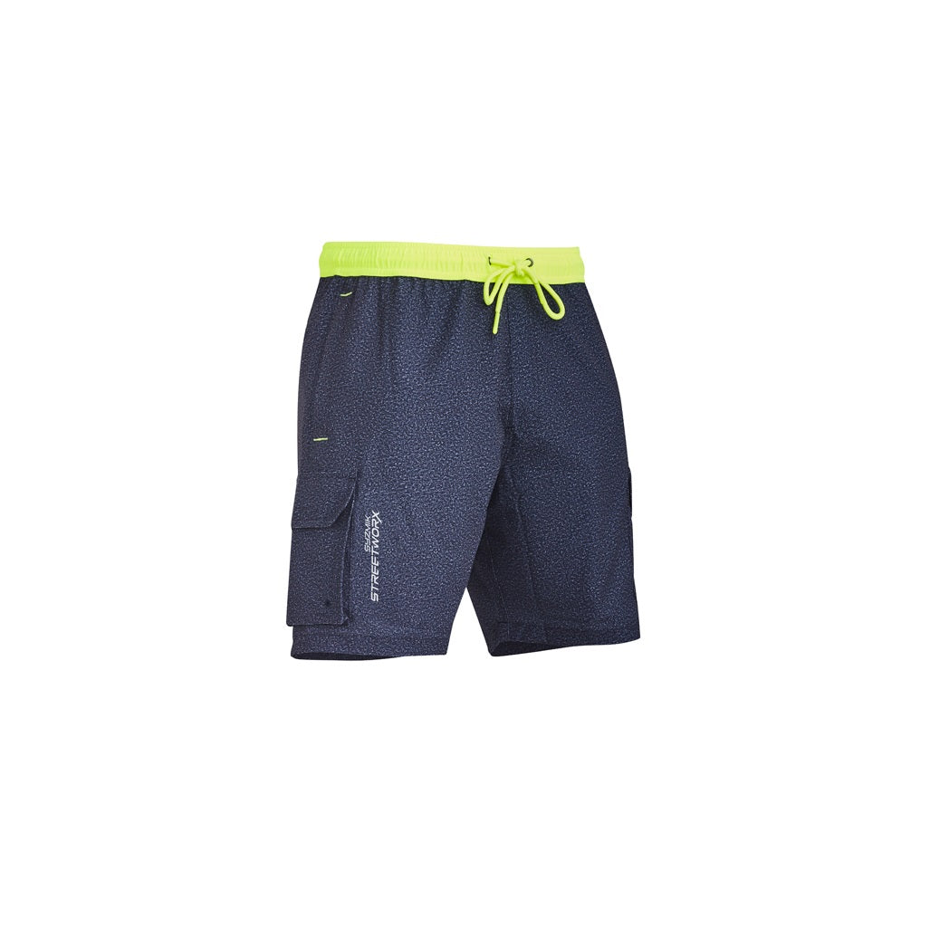 Syzmik ZS240 Mens Streetworkx Stretch Work Board Short