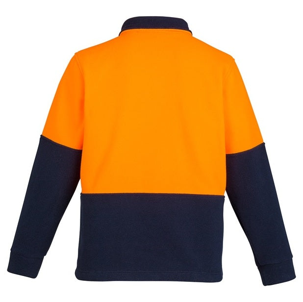 Syzmik ZT460 Unisex HiVis Half Zip Polar Fleece Jumper