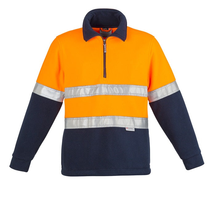 Syzmik ZT461 HiVis Polar Fleece Jumper Hoop Tape