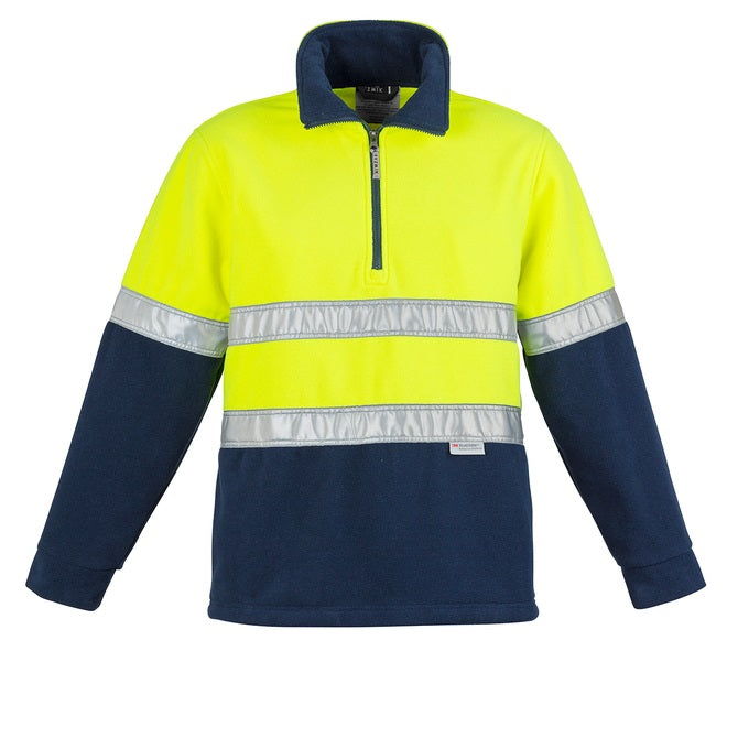 Syzmik ZT461 HiVis Polar Fleece Jumper Hoop Tape