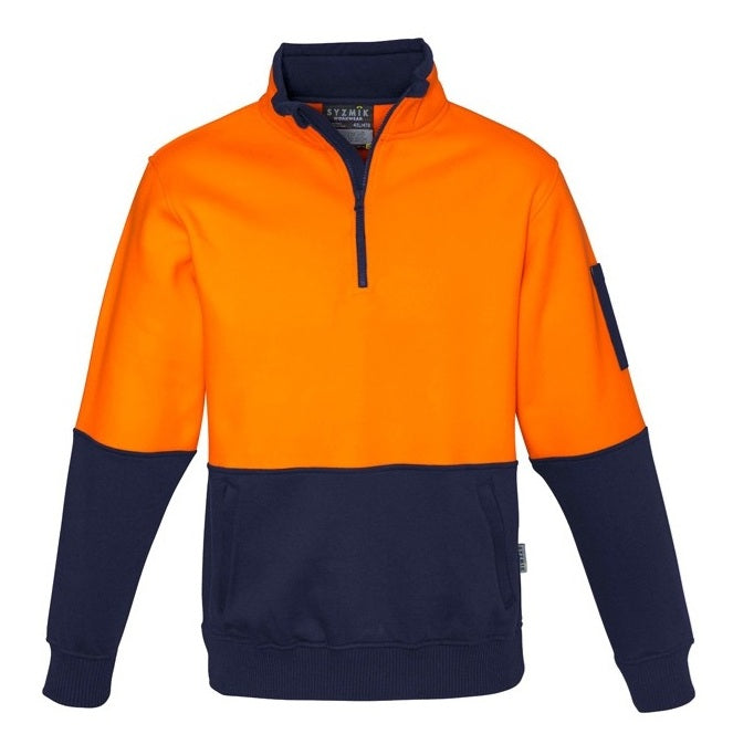 Syzmik ZT476 Unisex HiVis Half Zip Hoodie