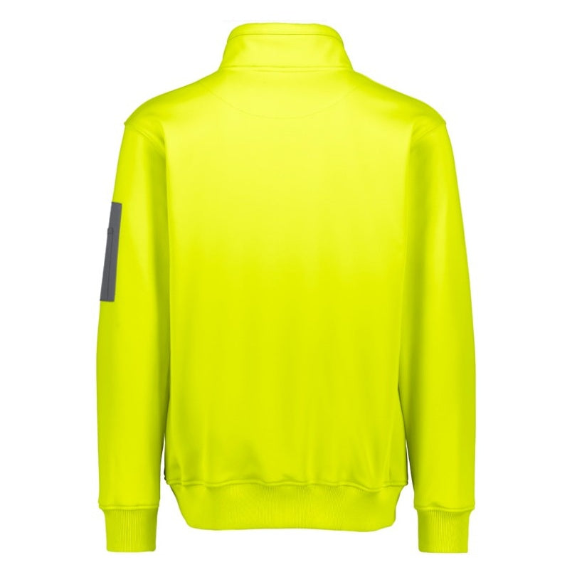 Syzmik ZT665 Unisex Hi Vis Streetworx Water Resistant 1/4 Zip Pullover