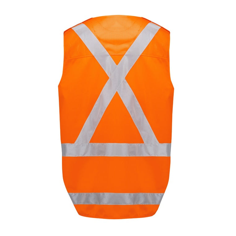 Syzmik ZV697 Unisex Hi Vis NSW Rail Vest