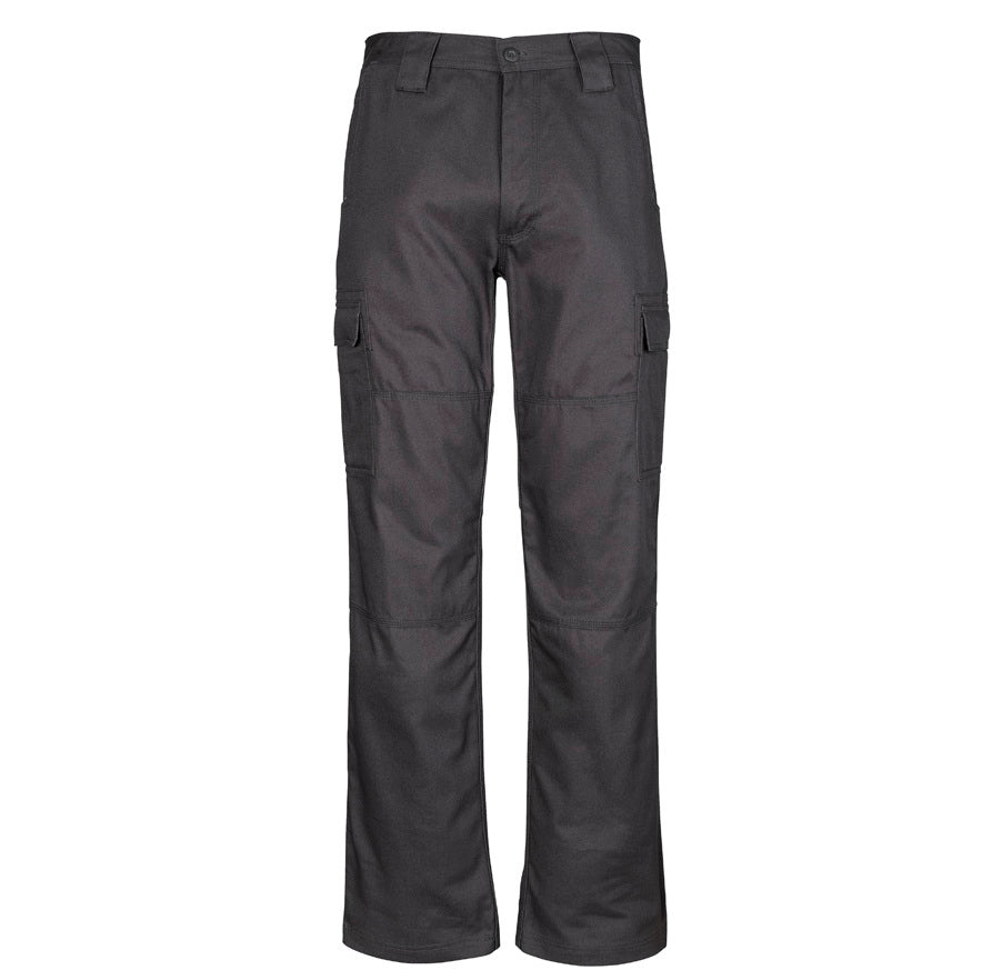 Syzmik ZW001S Mens Midweight Drill Cargo Pant Stout