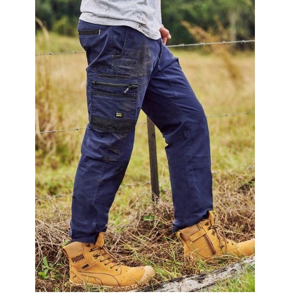Bisley BPC6338 FLX & Move™ Stretch Canvas Elastic Waist Cargo Pants
