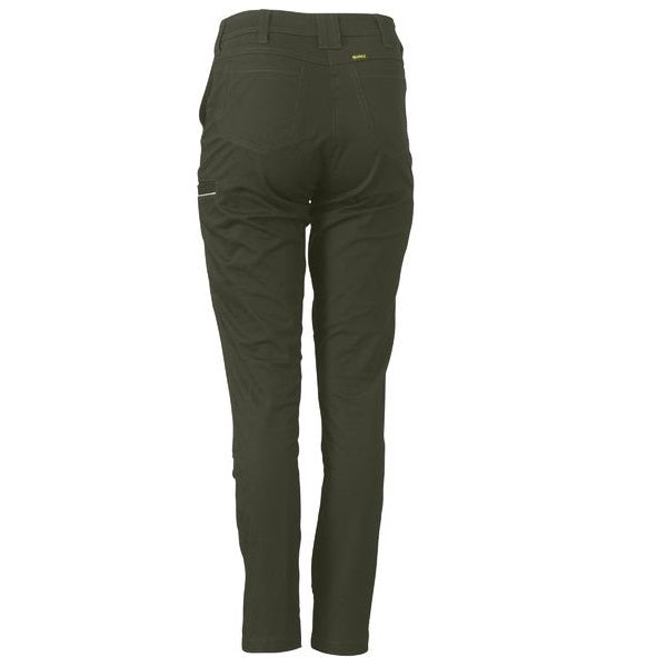 Bisley BPL6015 Women's Mid Rise Stretch Cotton Pants