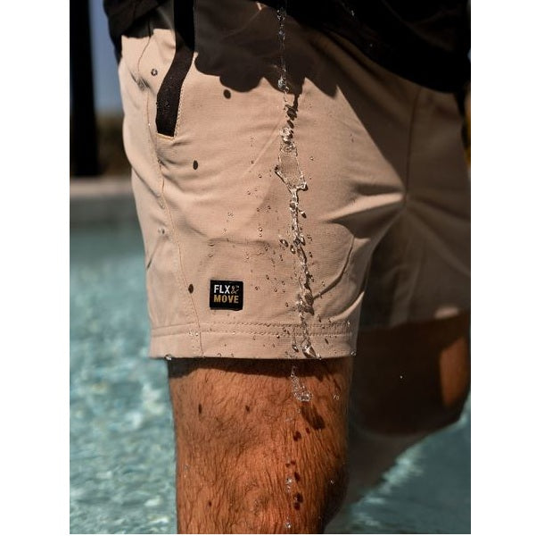 Bisley BSH1331 Flex&Move™ 4-Way Stretch Elastic Waist Short