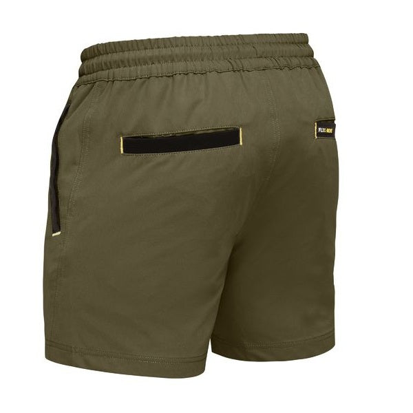 Bisley BSH1331 Flex&Move™ 4-Way Stretch Elastic Waist Short