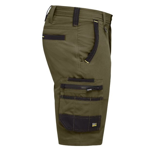 Bisley BSHC1332 Flex&Move™ 4-Way Stretch Zip Cargo Short