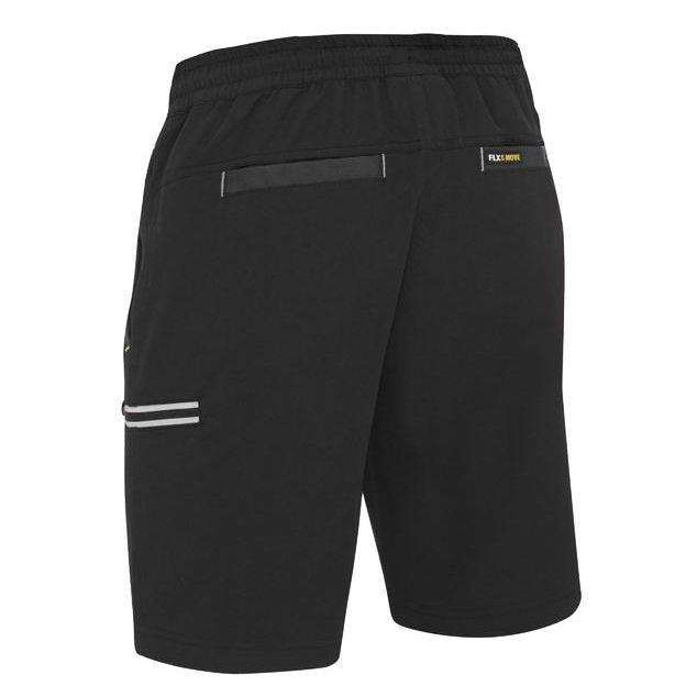 Bisley BSHC1333 Flex&Move™ 4-Way Stretch Elastic Waist Cargo Shorts