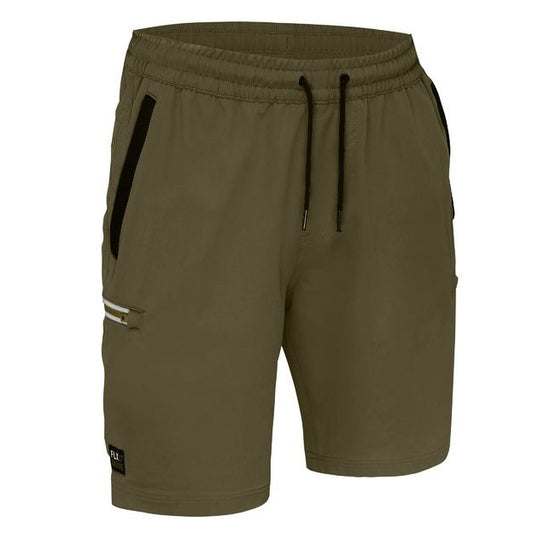 Bisley BSHC1333 Flex&Move™ 4-Way Stretch Elastic Waist Cargo Shorts