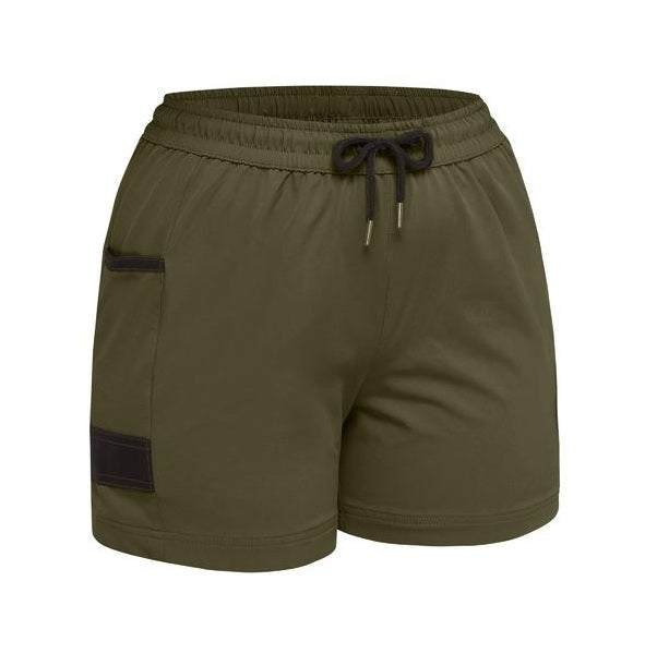 Bisley BSHL1331 Womens FLX & Move 4-Way Stretch Elastic Waist Short