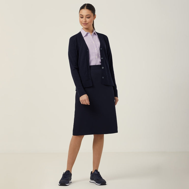 NNT CAT518 Pure Wool V-Neck Cardigan