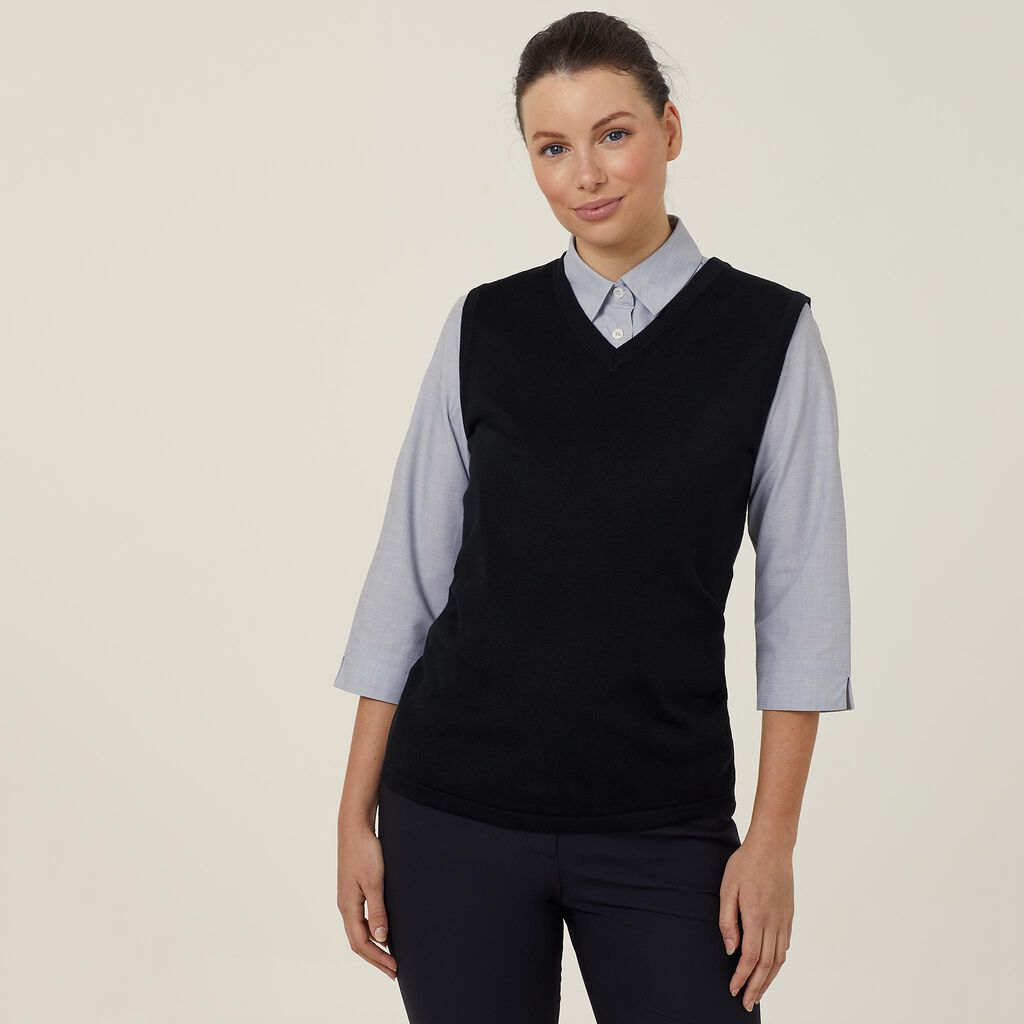 NNT CAT5BS Ladies V Neck Vest